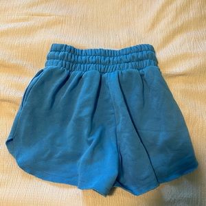 Blue target shorts